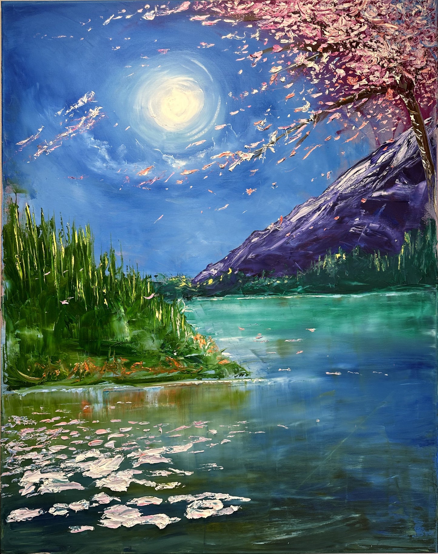 Bloom (48"x60") - $4,320