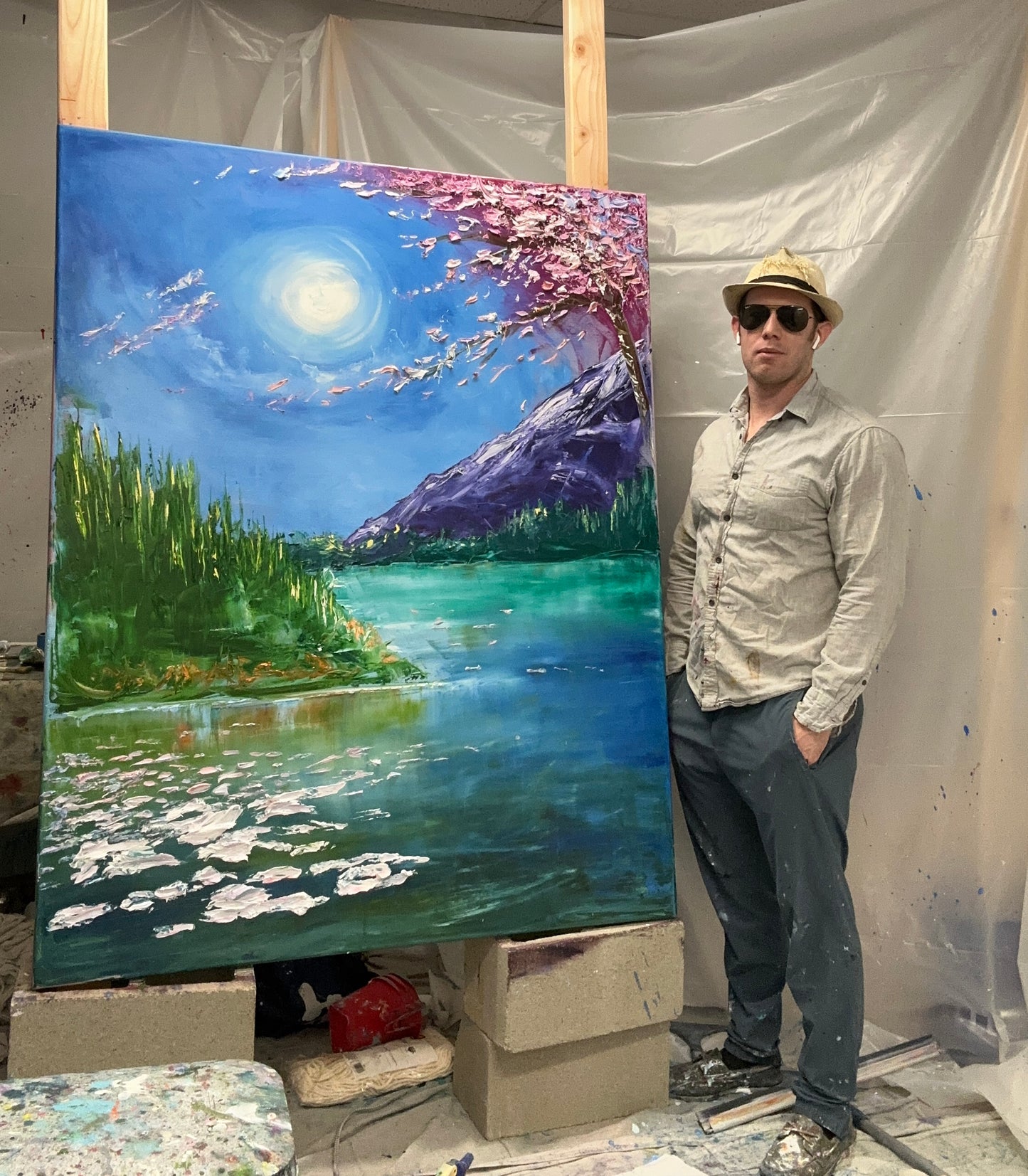 Bloom (48"x60") - $4,320